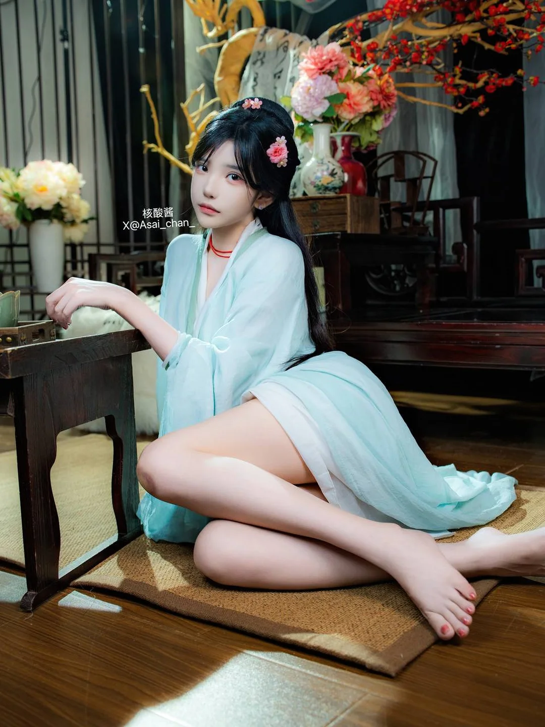 核酸酱 - No.002 商心慈 [26P-195MB] tg@simisebaisi 【丝足阁】005.webp